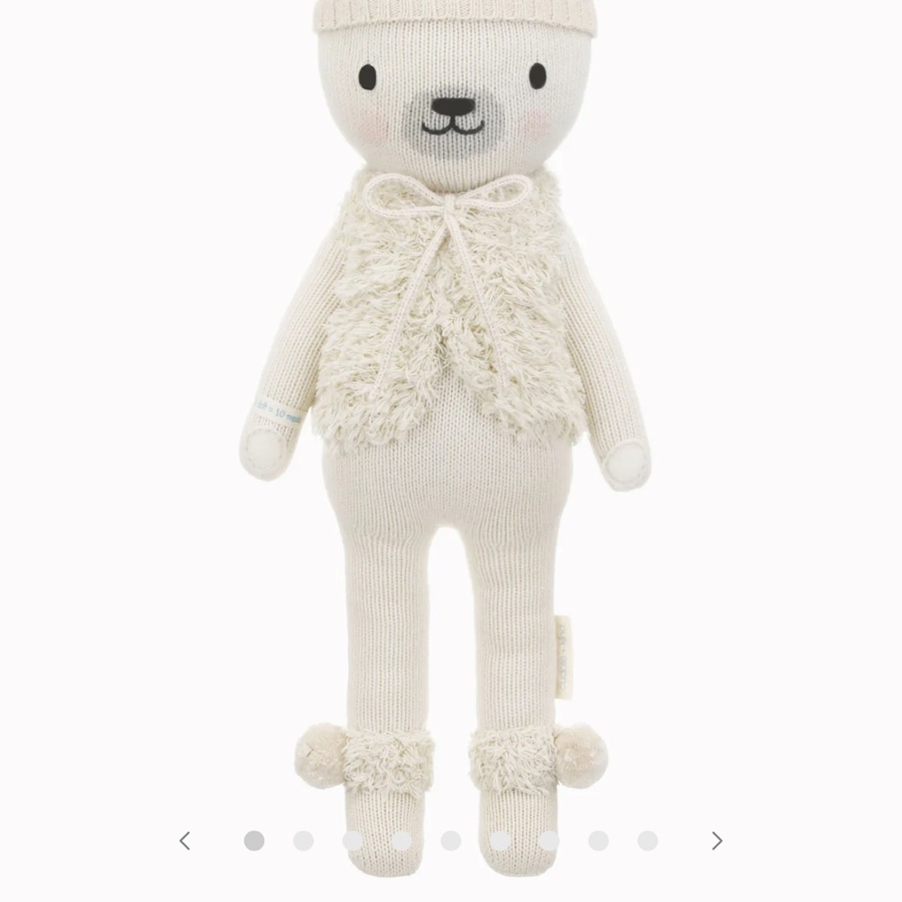 Cuddle + Kind Regular 20” Doll - Stella the Polar Bear